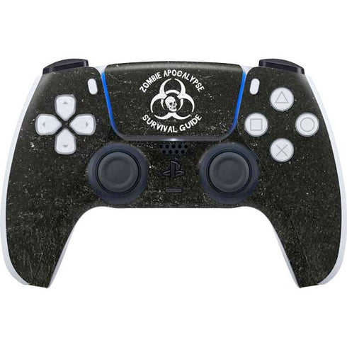 Zombie Apocalypse Survival Guide PS5 Controller Skin