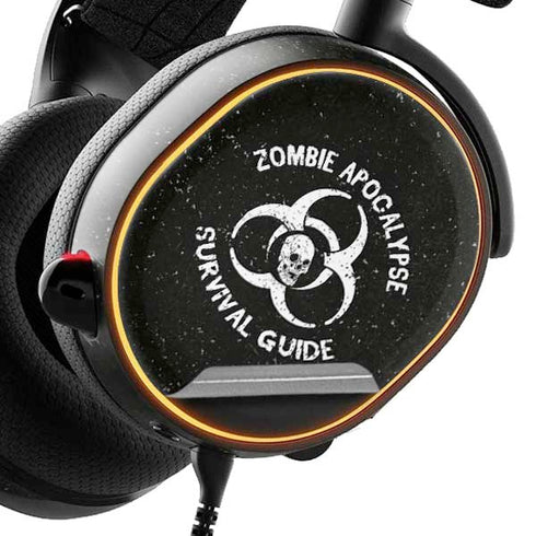 Zombie Apocalypse Survival Guide SteelSeries Arctis 5 Skin