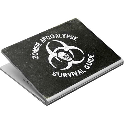 Zombie Apocalypse Survival Guide Surface Book Skin