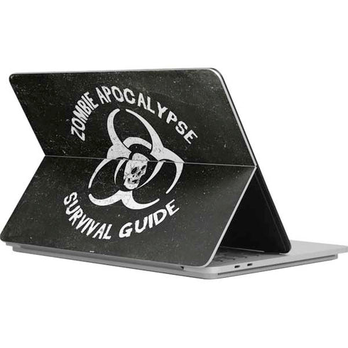 Zombie Apocalypse Survival Guide Surface Laptop Studio Skin