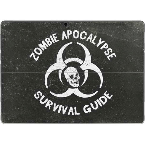 Zombie Apocalypse Survival Guide Surface Pro 9 Skin