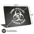 Zombie Apocalypse Survival Guide Universal Laptop 13in (10.6 x 7.6in) Skin
