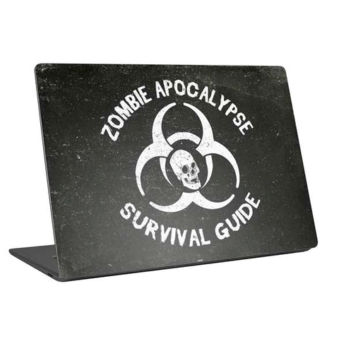 Zombie Apocalypse Survival Guide Universal Laptop 15in (12.2 x 8.8in) Skin