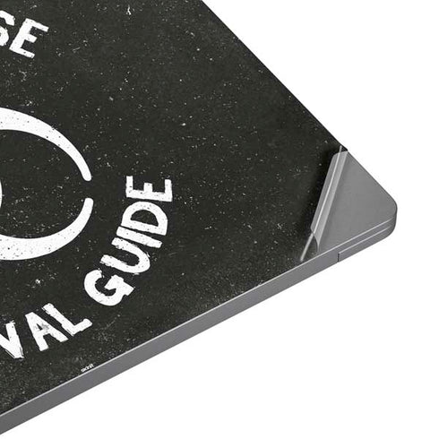 Zombie Apocalypse Survival Guide Universal Laptop 18in (14.6 x 10.6in) Skin