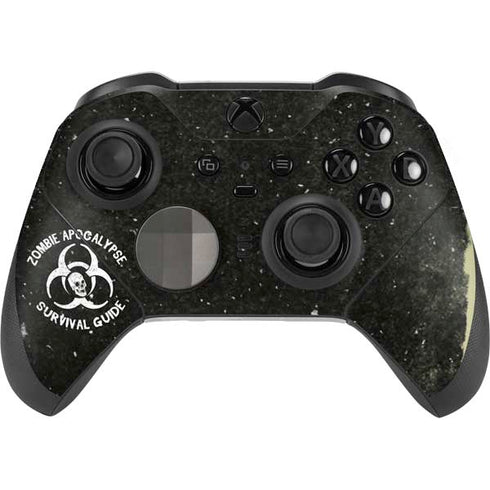 Zombie Apocalypse Survival Guide Xbox Elite Wireless Controller Series 2 Skin