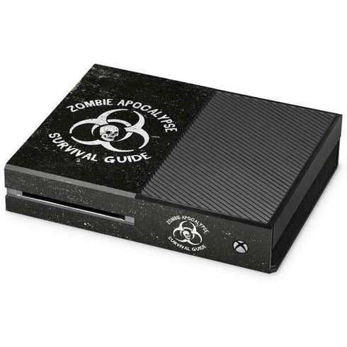 Zombie Apocalypse Survival Guide Xbox One Console Skin