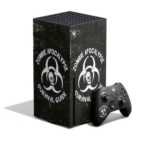 Zombie Apocalypse Survival Guide Xbox Series X Bundle Skin