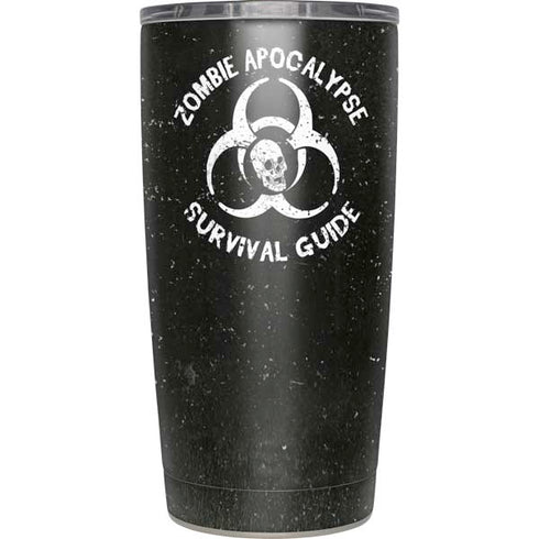 Zombie Apocalypse Survival Guide Yeti 20oz Tumbler Skin