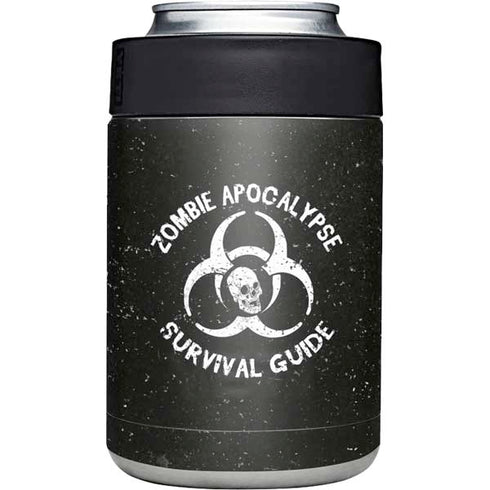Zombie Apocalypse Survival Guide Yeti Colster Can Insulator Skin