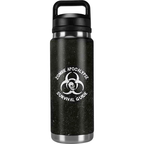 Zombie Apocalypse Survival Guide YETI Rambler 26oz Bottle Skin