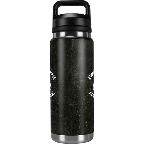 Zombie Apocalypse Survival Guide YETI Rambler 26oz Bottle Skin