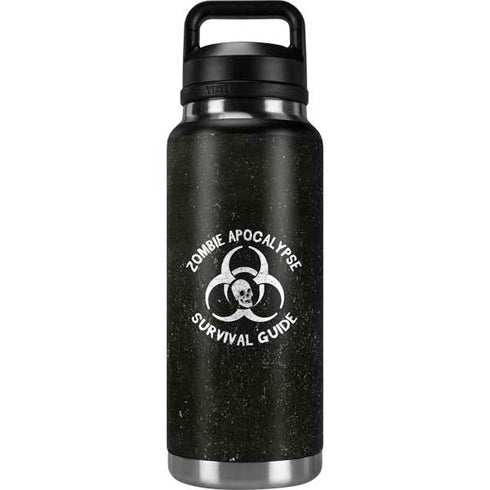 Zombie Apocalypse Survival Guide YETI Rambler 36oz Bottle Skin
