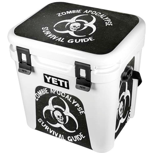 Zombie Apocalypse Survival Guide YETI Roadie 24 Hard Cooler Skin
