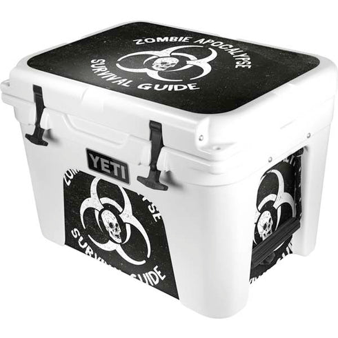 Zombie Apocalypse Survival Guide YETI Tundra 35 Hard Cooler Skin