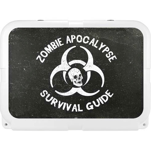 Zombie Apocalypse Survival Guide YETI Tundra 35 Hard Cooler Skin