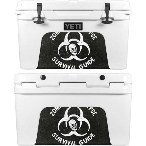 Zombie Apocalypse Survival Guide YETI Tundra 45 Hard Cooler Skin