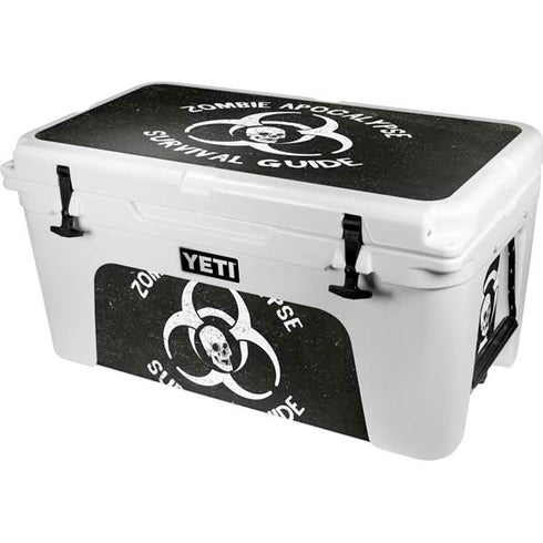 Zombie Apocalypse Survival Guide YETI Tundra 65 Hard Cooler Skin