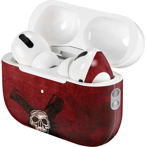 Zombie X Skull & Bone AirPods Pro 2nd Gen Skin