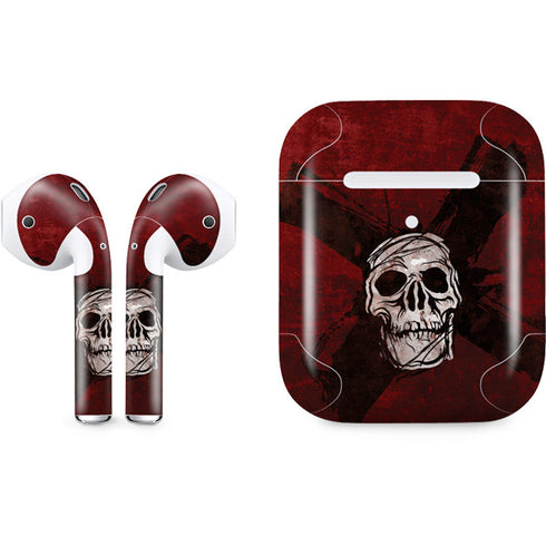 Zombie X Skull & Bone Apple AirPods 2 Skin