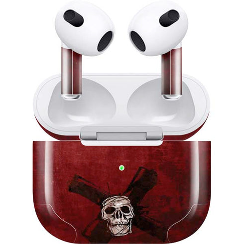 Zombie X Skull & Bone Apple AirPods (3rd Gen 2021) Skin