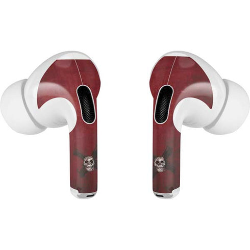 Zombie X Skull & Bone Apple AirPods Pro Skin