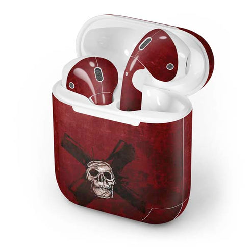 Zombie X Skull & Bone Apple AirPods Skin
