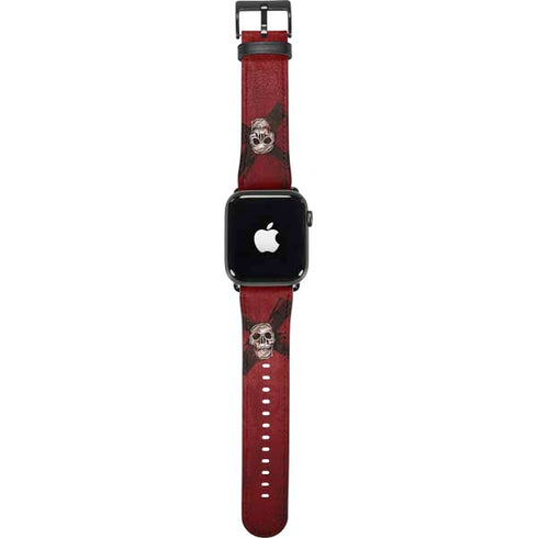 Zombie X Skull & Bone Apple Watch Band 42-44mm