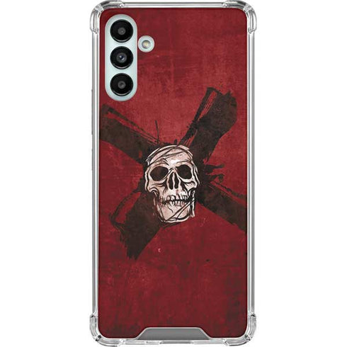 Zombie X Skull & Bone Galaxy A13 5G Clear Case