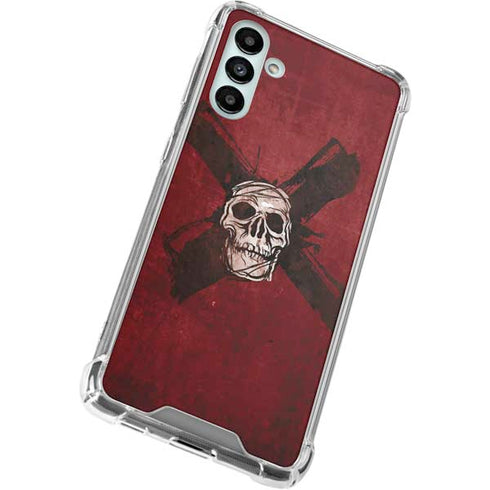 Zombie X Skull & Bone Galaxy A13 5G Clear Case