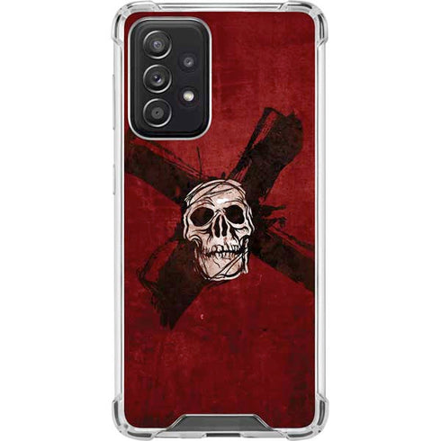 Zombie X Skull & Bone Galaxy A52 5G Clear Case