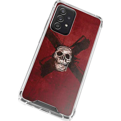 Zombie X Skull & Bone Galaxy A52 5G Clear Case