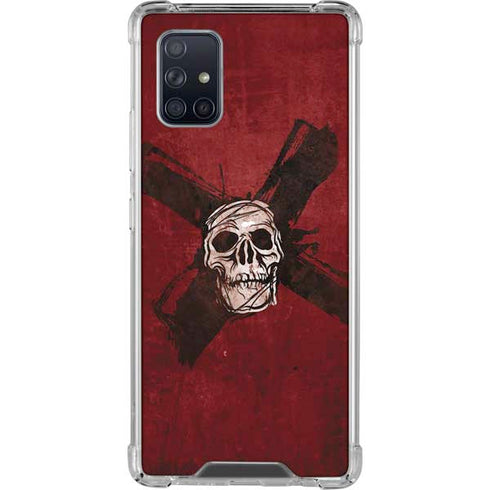 Zombie X Skull & Bone Galaxy A71 5G Clear Case