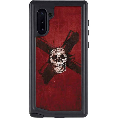 Zombie X Skull & Bone Galaxy Note 10 Waterproof Case