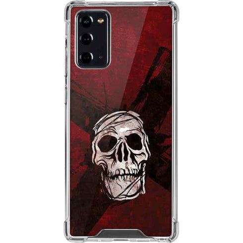 Zombie X Skull & Bone Galaxy Note20 5G Clear Case