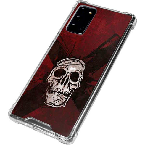 Zombie X Skull & Bone Galaxy Note20 5G Clear Case