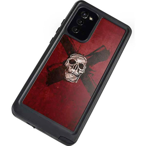 Zombie X Skull & Bone Galaxy Note20 5G Waterproof Case