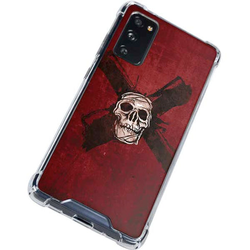 Zombie X Skull & Bone Galaxy S20 FE Clear Case