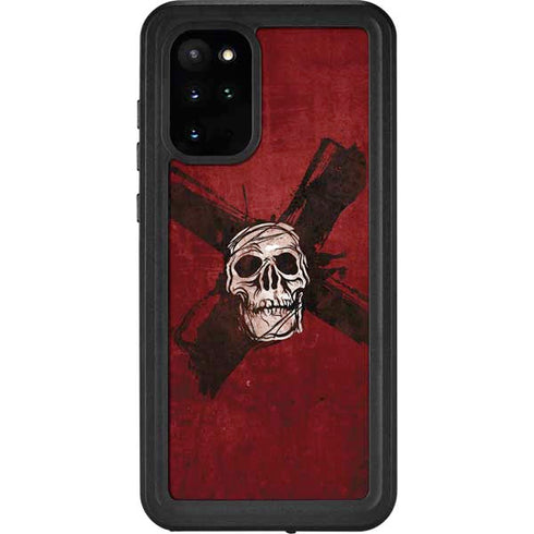 Zombie X Skull & Bone Galaxy S20 Plus Waterproof Case