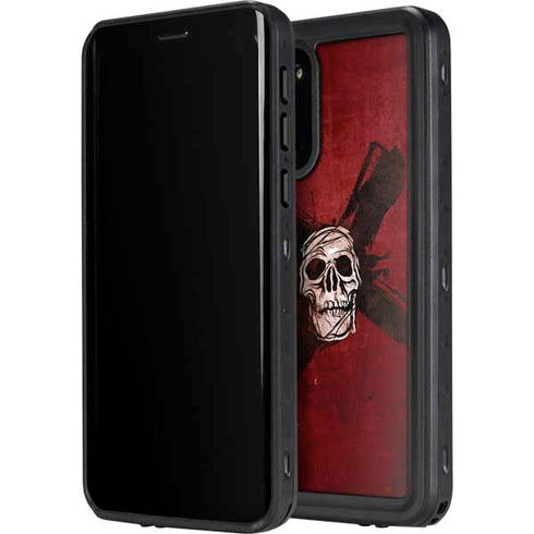 Zombie X Skull & Bone Galaxy S20 Plus Waterproof Case