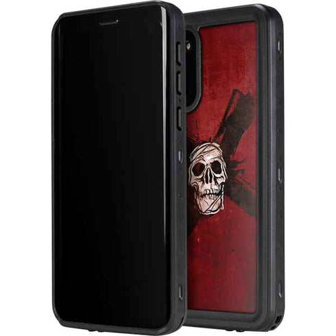 Zombie X Skull & Bone Galaxy S20 Waterproof Case