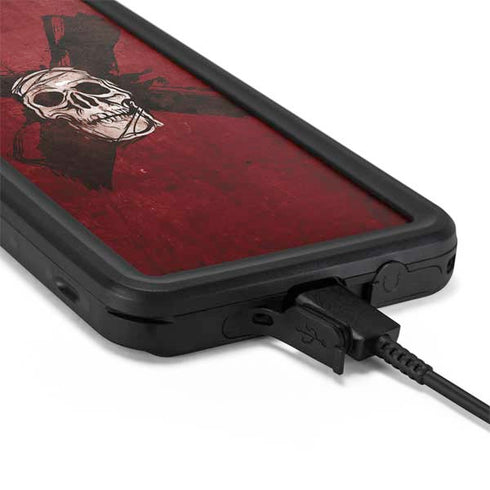 Zombie X Skull & Bone Galaxy S20 Waterproof Case