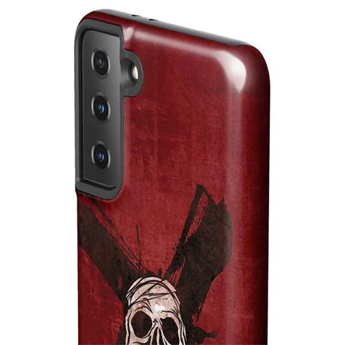 Zombie X Skull & Bone Galaxy S21 FE Pro Case