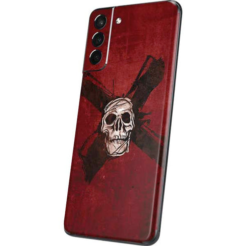 Zombie X Skull & Bone Galaxy S21 Plus 5G Skin