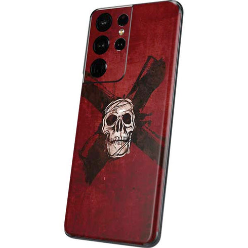 Zombie X Skull & Bone Galaxy S21 Ultra 5G Skin