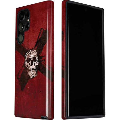 Zombie X Skull & Bone Galaxy S22 Ultra Pro Case