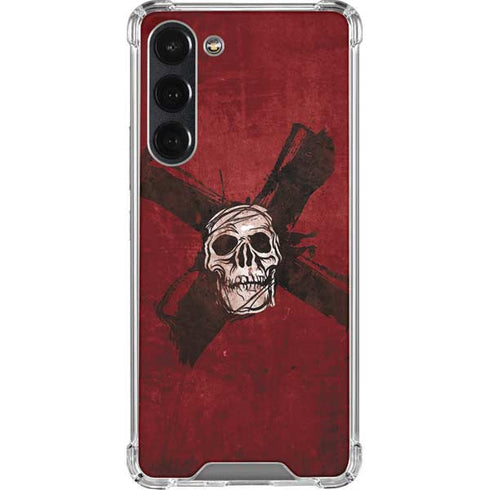 Zombie X Skull & Bone Galaxy S23 Plus Clear Case
