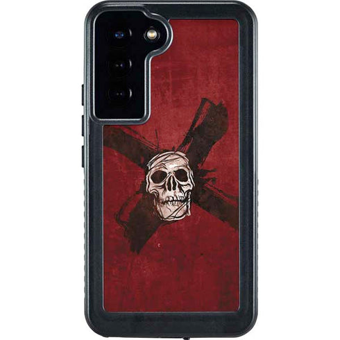Zombie X Skull & Bone Galaxy S23 Plus Waterproof Case