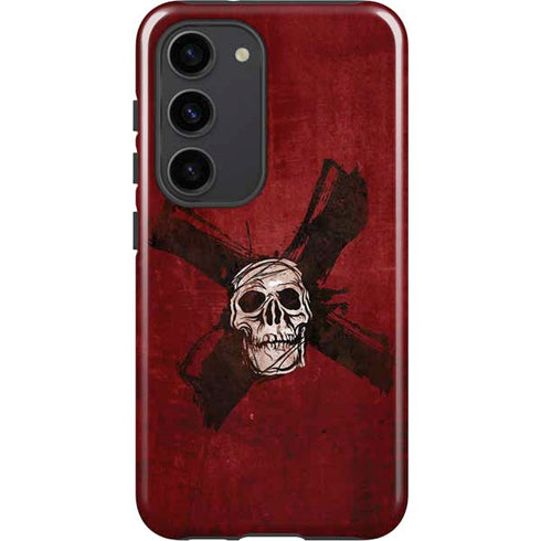 Zombie X Skull & Bone Galaxy S23 Pro Case