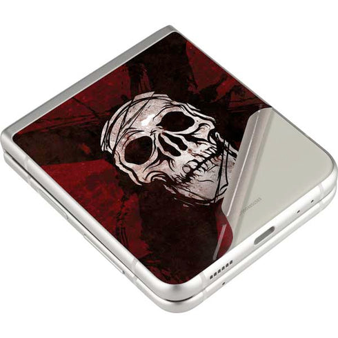 Zombie X Skull & Bone Galaxy Z Flip3 5G Skin