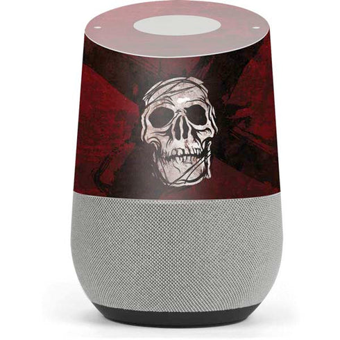 Zombie X Skull & Bone Google Home Skin